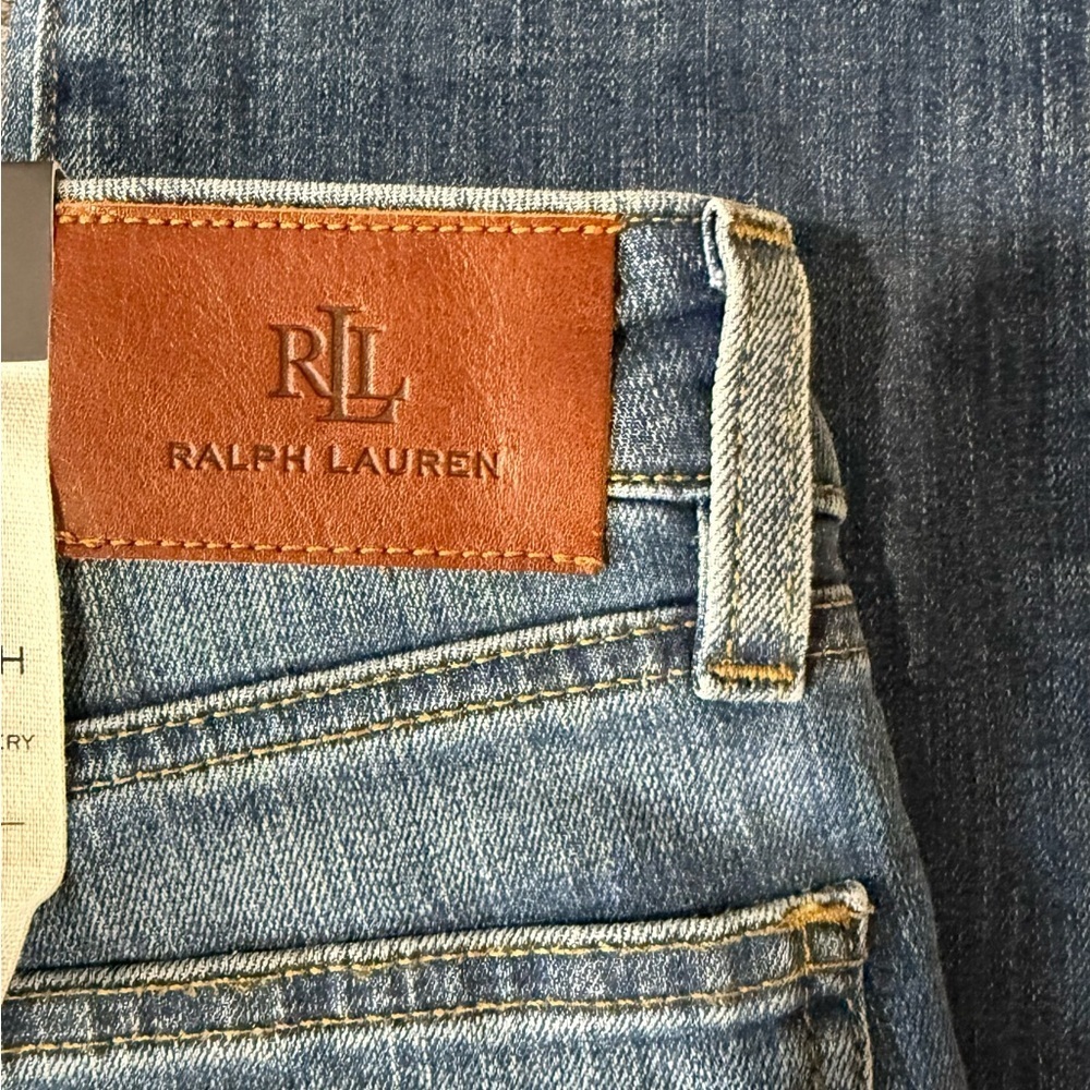 NWT Ralph Lauren Mid Rise Straight Leg Jeans - Picture 9 of 11